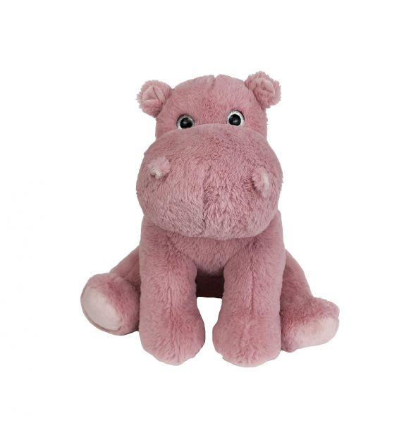8" Pink Hippo