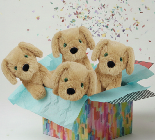 Golden Plush Party Pack (4)