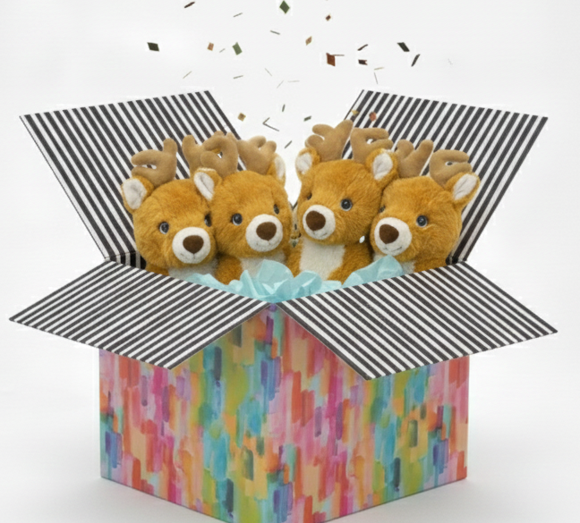 Buck Plush Party Pack (4)