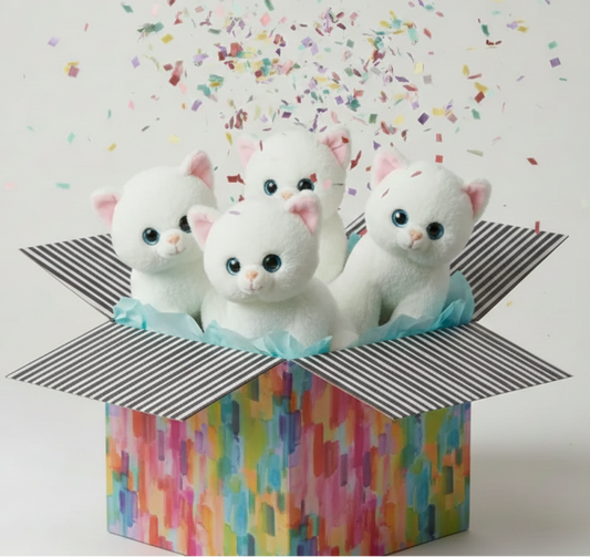 Cats Plush Party Pack (4)