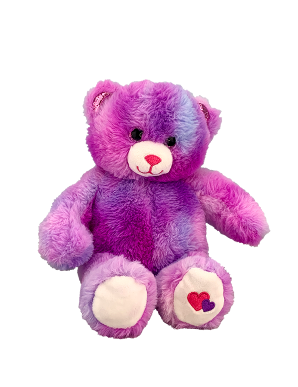 8" Hearts Teddy
