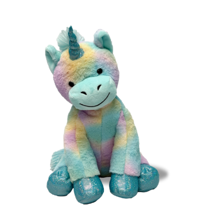8" Pastel Unicorn w/ White Jersey